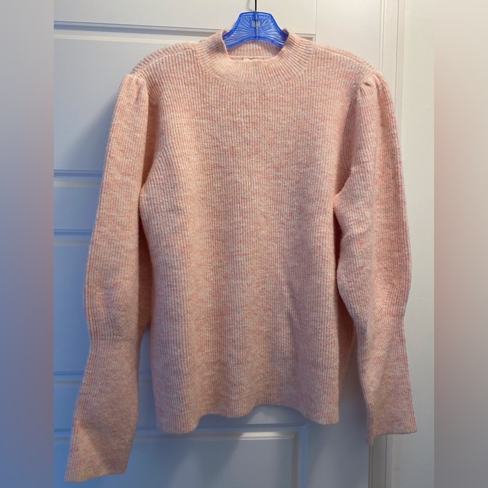 Loft mock neck sweater, size L